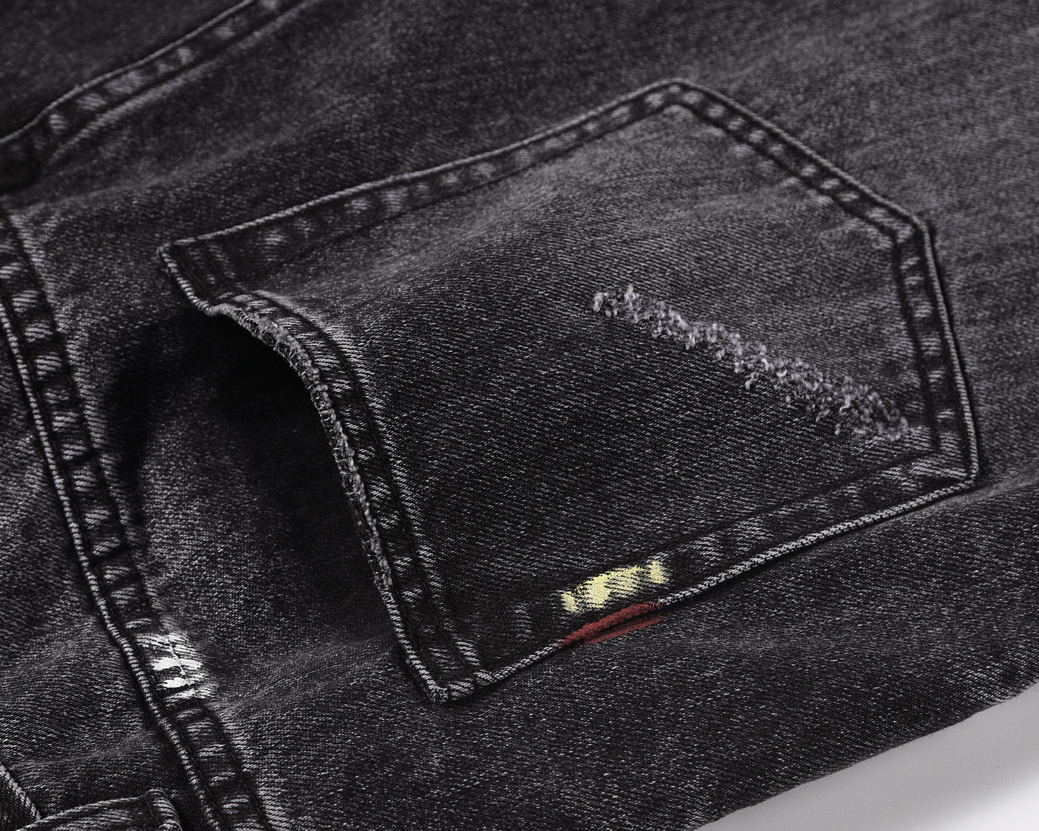 SLATE - DISTRESSED DENIM