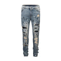 RAVEN - DISTRESSED DENIM