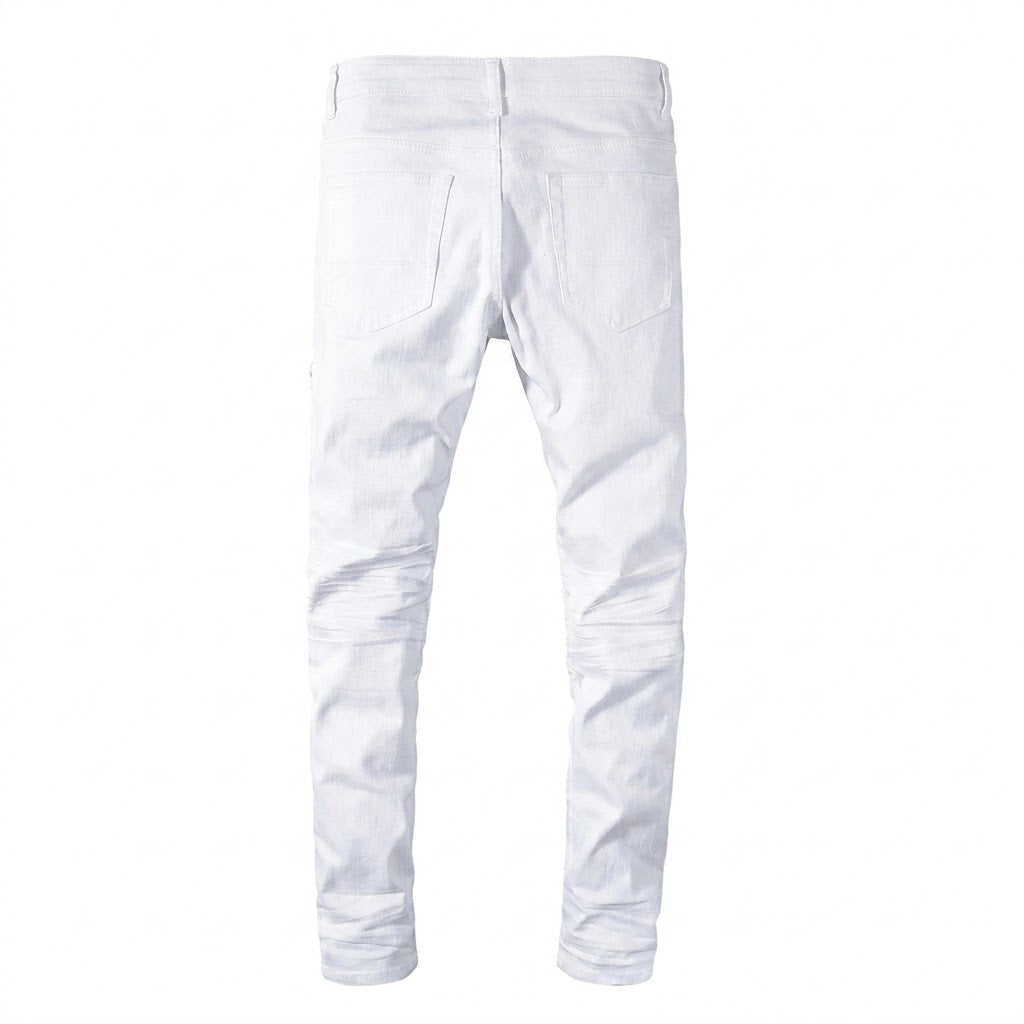 ALBA - DISTRESSED DENIM