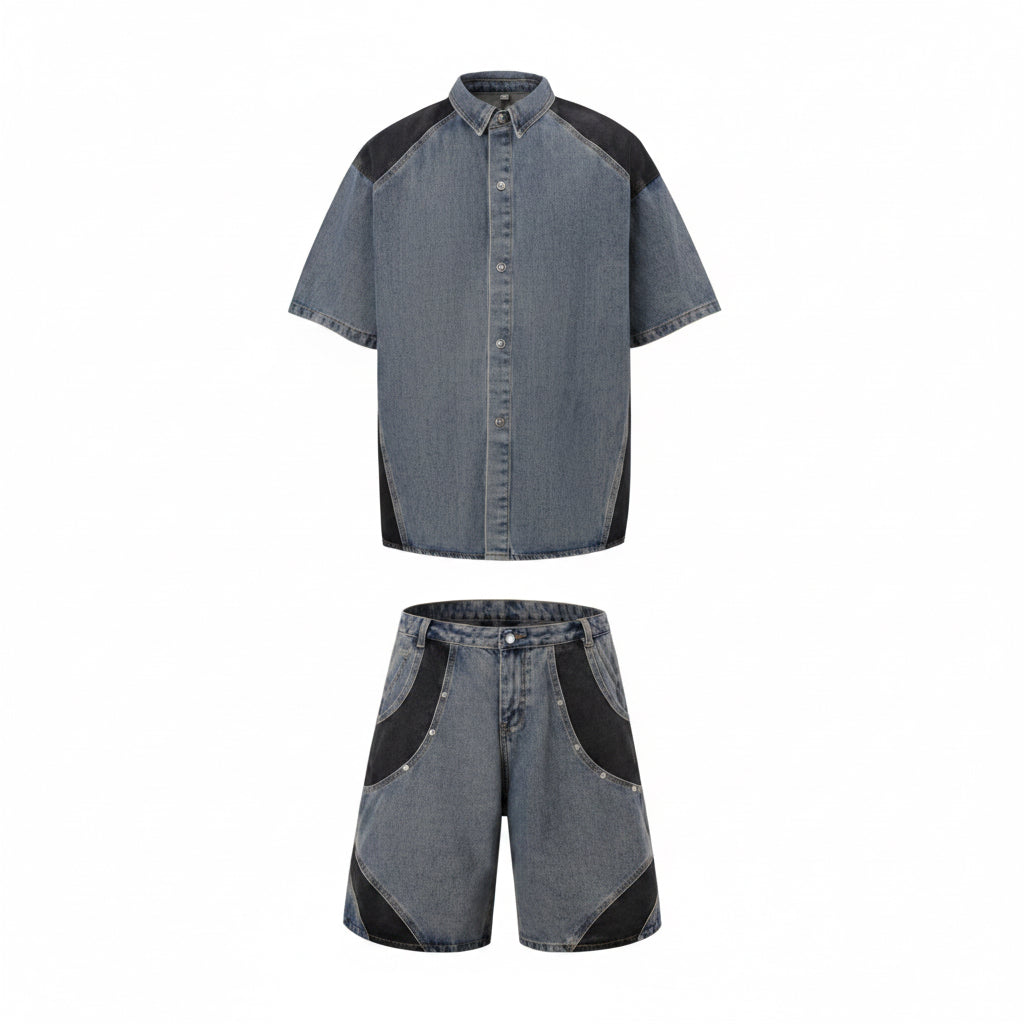KARO - DENIM SET