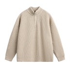MARLO - ZIP KNIT SWEATER