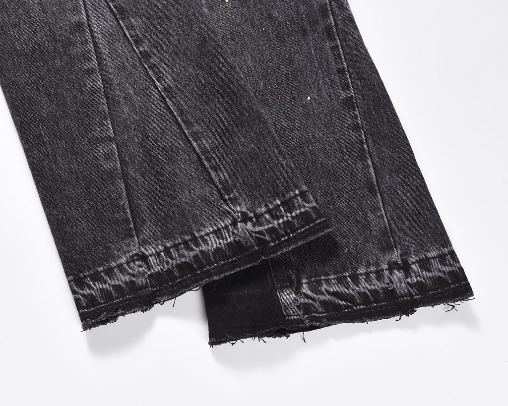 SLATE - DISTRESSED DENIM