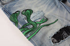 VENOM - DISTRESSED DENIM