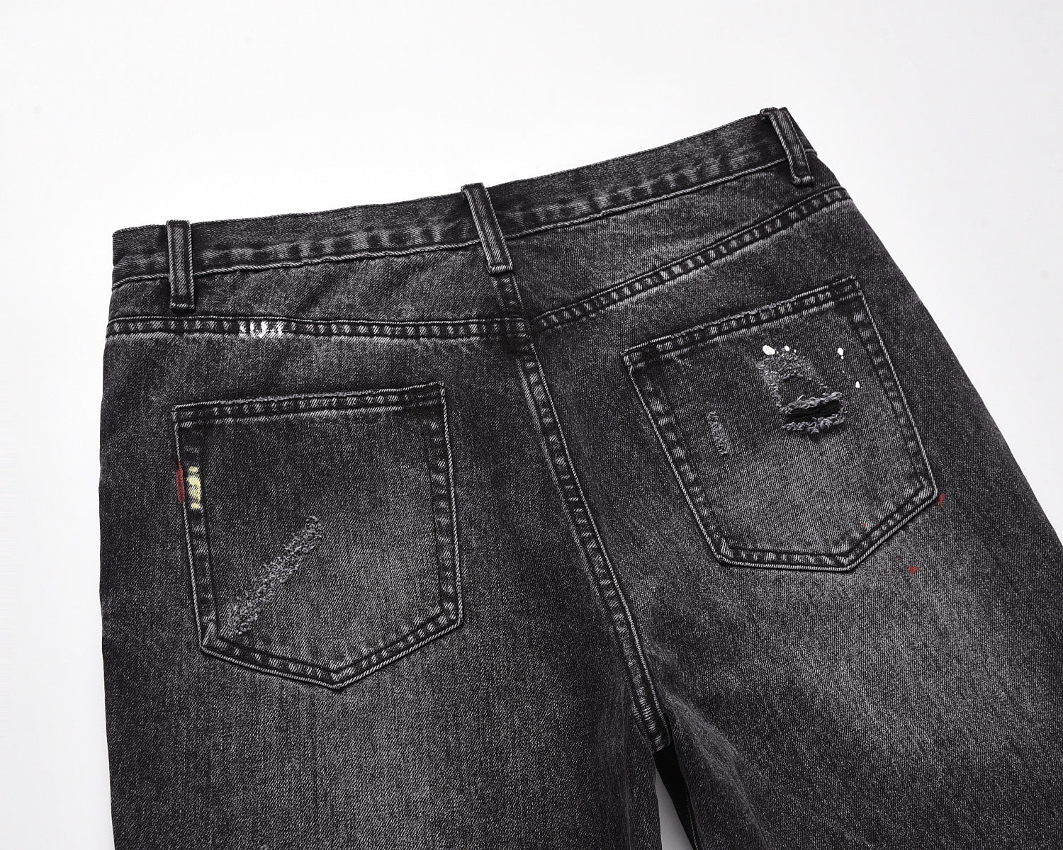 SLATE - DISTRESSED DENIM