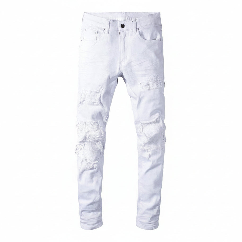 ALBA - DISTRESSED DENIM